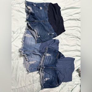Maternity shorts